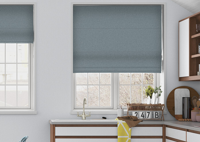 Ashbury, Slate - Roman Blind - Image 3